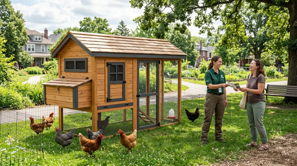 découvrez comment obtenir facilement un poulailler offert par la mairie et profitez d'une initiative écologique avantageuse pour votre jardin.
